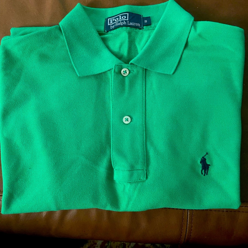 Lime Green Ralph Lauren Polo Shirt